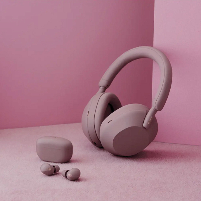 Беспроводные наушники Sony WH-1000XM5 Pink - рис.6