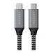 Кабель Satechi USB4 USB-C - USB-C Space Gray 0.8m - рис.1