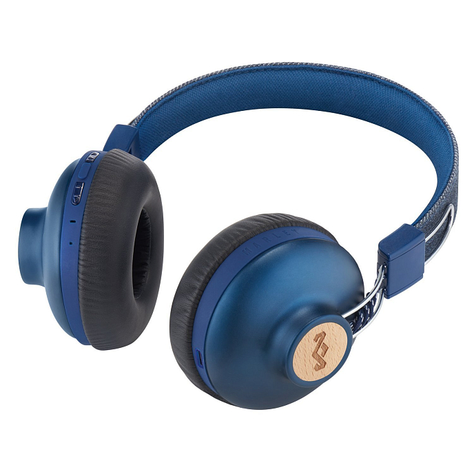 Беспроводные наушники House of Marley Positive Vibration 2 Wireless Blue - рис.2