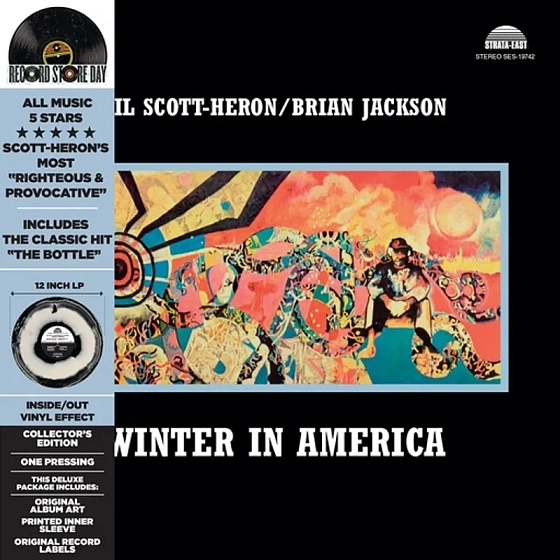 Пластинка Gil Scott-Heron and Brian Jackson - Winter In America (Black & White) RSD2024 LP - рис.0