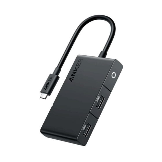 USB HUB Anker 332 USB-C HUB Black черный - рис.0