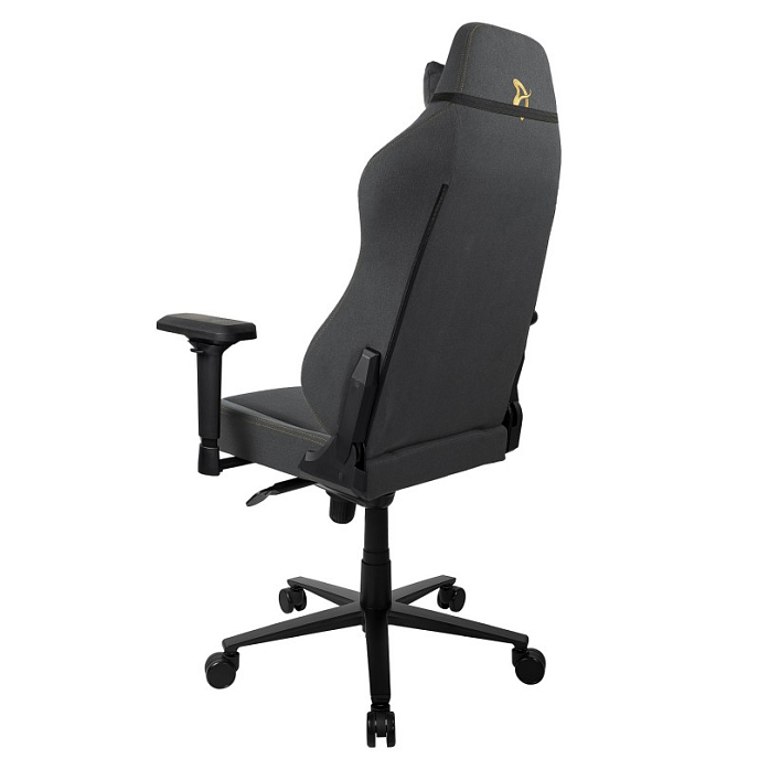 Компьютерное кресло Arozzi Primo Woven Fabric Black Gold - рис.3