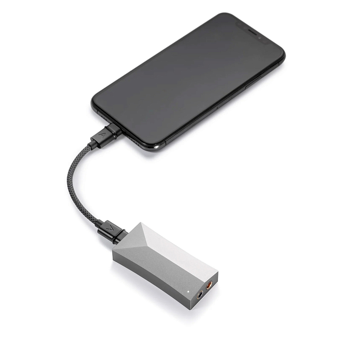 Усилитель для наушников с ЦАП Astell&Kern AK HC4 Silver - рис.8