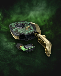 Беспроводные наушники T10 Bespoke Edition Green Anaconda