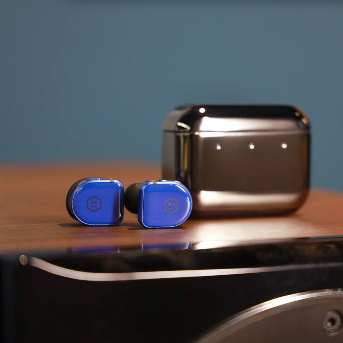 Беспроводные наушники Master & Dynamic MW08 Blue - рис.4