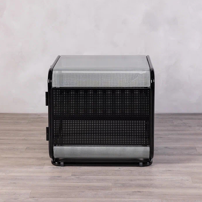 Стойка для Hi-Fi F2F Куб Black Gloss Silver - рис.4