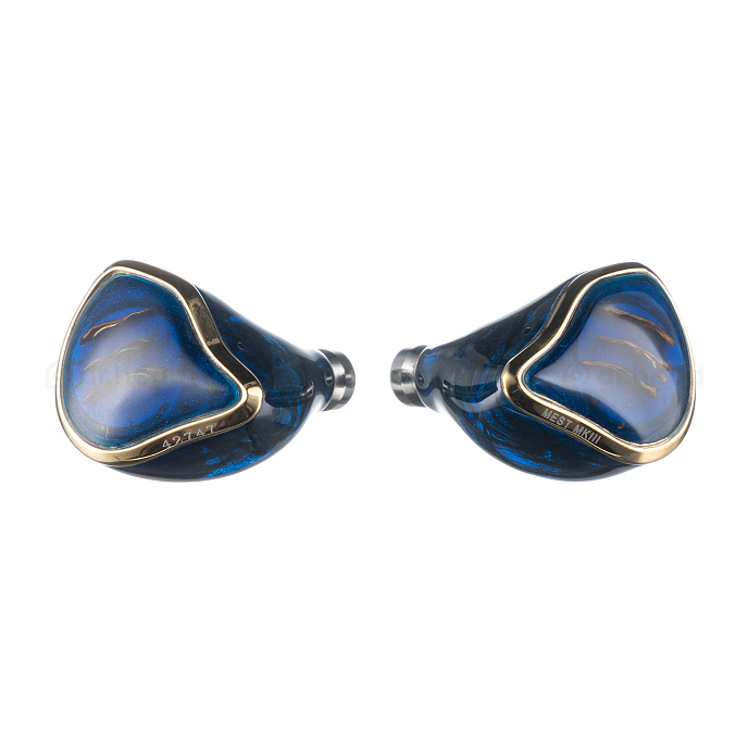 Наушники внутриканальные Unique Melody MEST MKIII Universal Blue 3.5 mm - рис.1