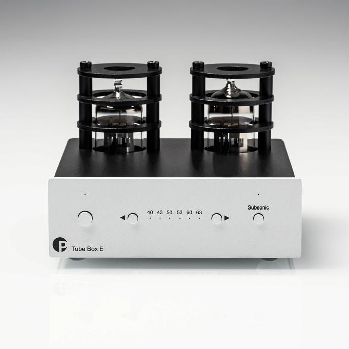 Фонокорректор Pro-Ject Tube BOX E Silver - рис.1