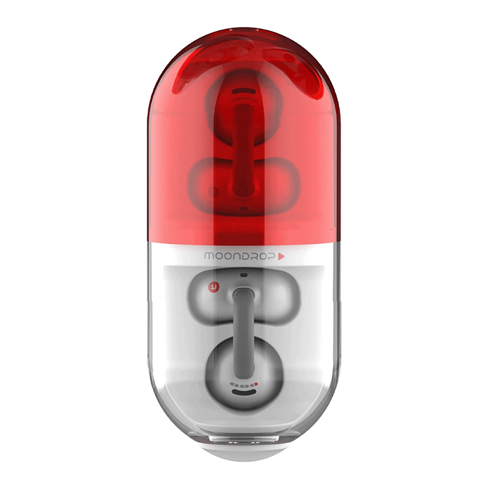 Беспроводные наушники MoonDrop Pill Red - рис.1