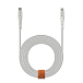Кабель Lyambda LCLm25 USB Type-C/Lightning White - рис.1