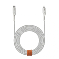Кабель Lyambda LCLm25 USB Type-C/Lightning White