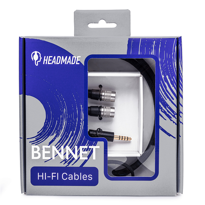 Кабель HeadMade Bennett - Dan Clark - 4.4mm, 1.2m черный - рис.6