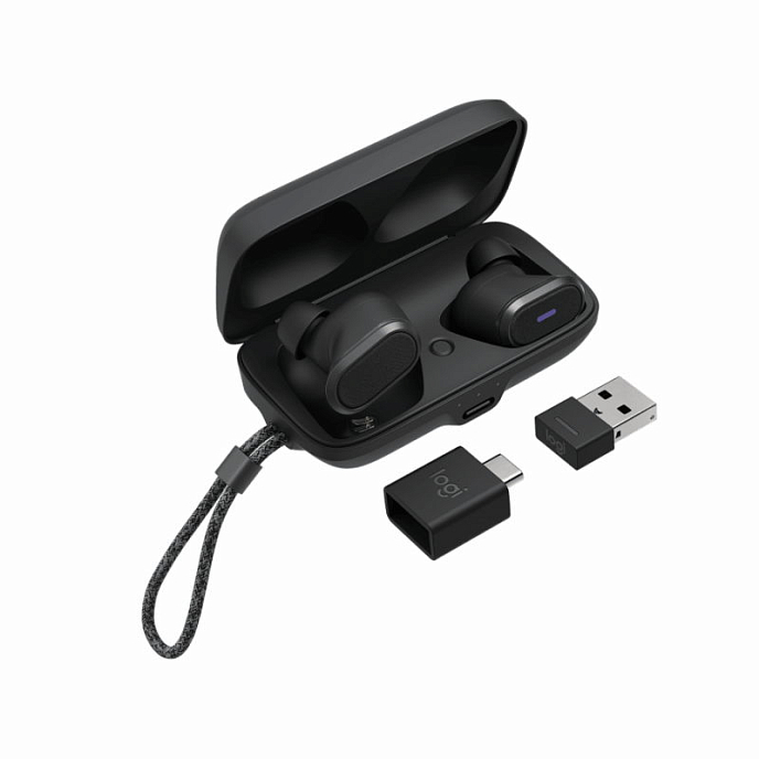 Беспроводные наушники Logitech Zone True Wireless Earbuds Black - рис.3