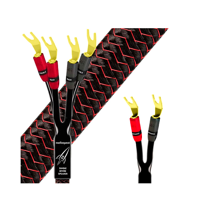 Кабель AudioQuest Rocket 33 SBW-SPADEG 3.0 m - рис.0