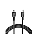 Кабель Anker Powerline Select+ USB-C - USB-C Black 0.9 m - рис.1