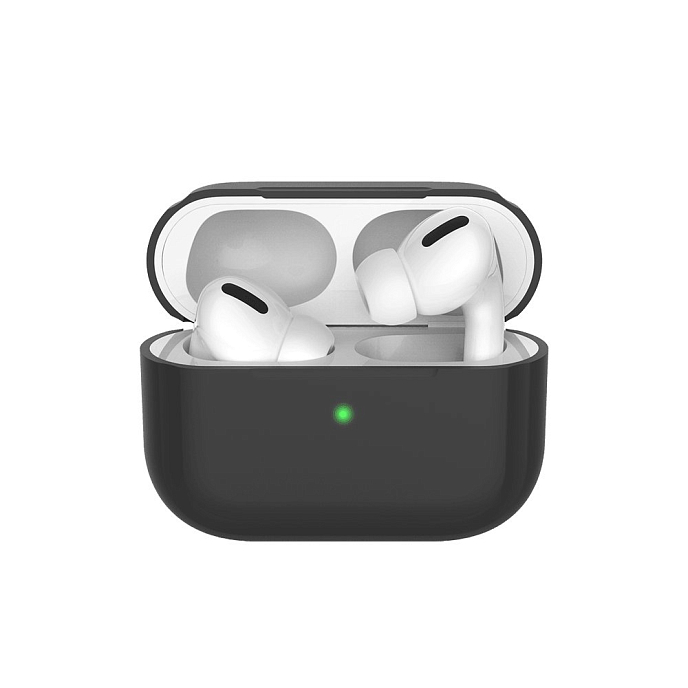 Чехол для Airpods Pro Deppa Case for AirPods Pro Black - рис.0