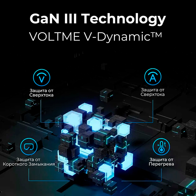 Сетевое зарядное устройство VOLTME Revo 240 Desktop Charger Black - рис.5