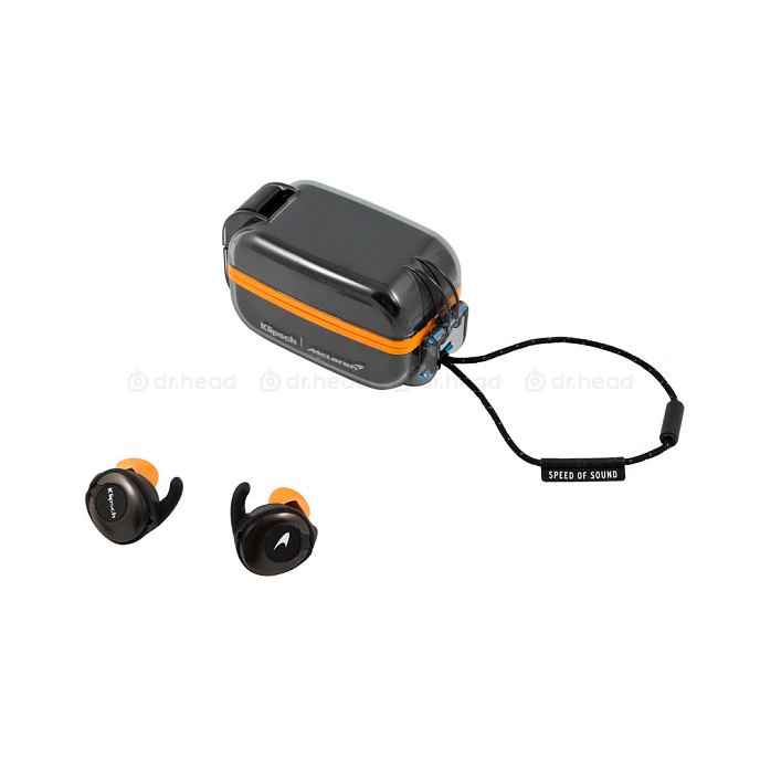 Беспроводные наушники Klipsch T5 II True Wireless Sport McLaren Edition - рис.0