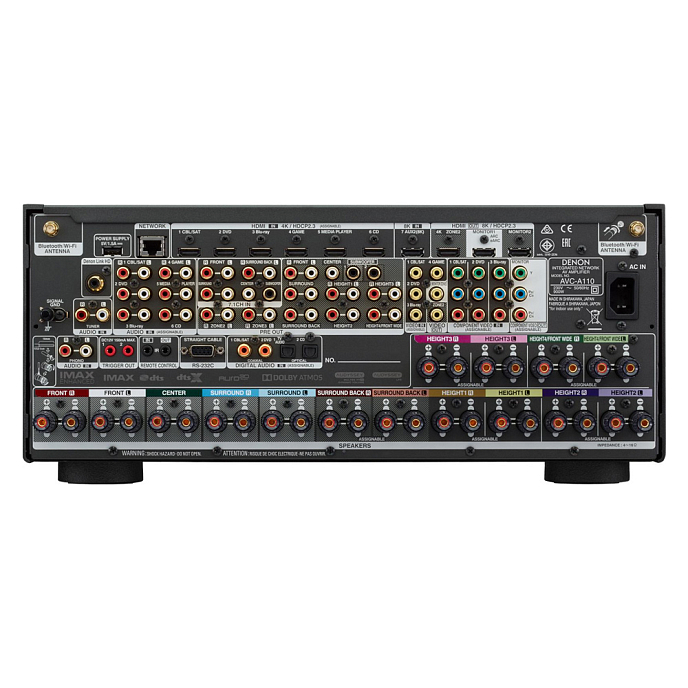 Ресивер Denon AVC-A110 Black - рис.3