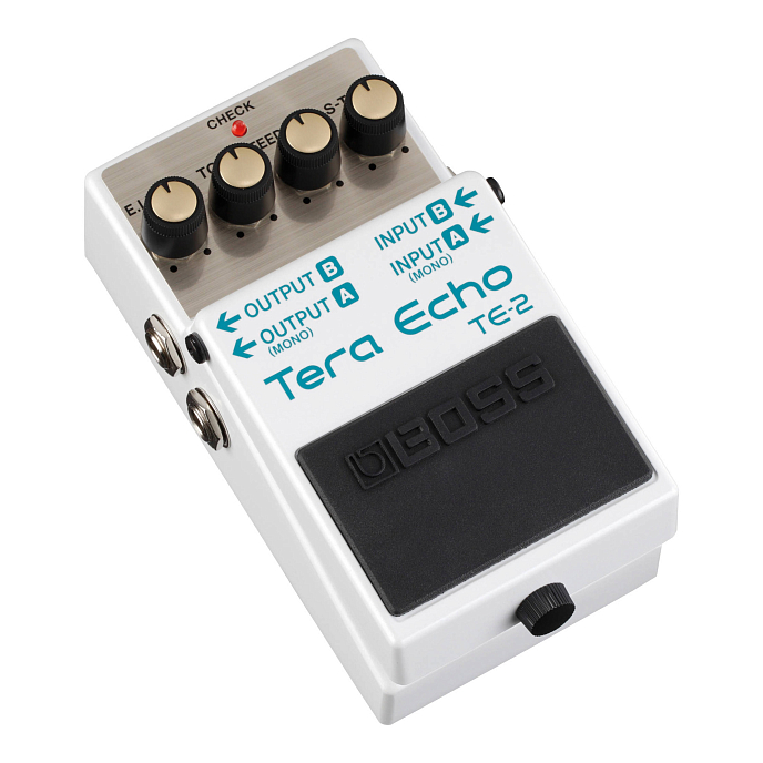 Процессор эффектов Boss TE-2 Tera Echo White - рис.1