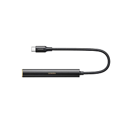 Усилитель для наушников с ЦАП Ugreen CM545 Type C Male To 3.5mm DAC Black