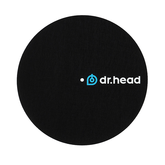 Мат для проигрывателей винила Dr.Head SlipMat Black - рис.0