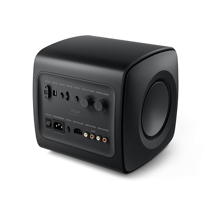 Сабвуфер KEF KC62 Carbon Black - рис.3