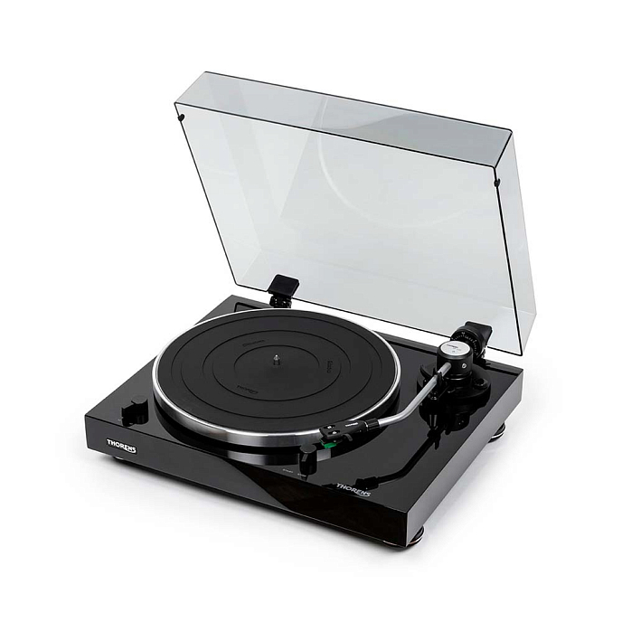 Проигрыватель винила Thorens TD-204 Black High Gloss - рис.1