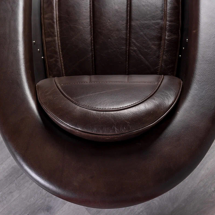 Кресло для прослушивания F2F Пилот Stainless Steel Dark Brown - рис.7