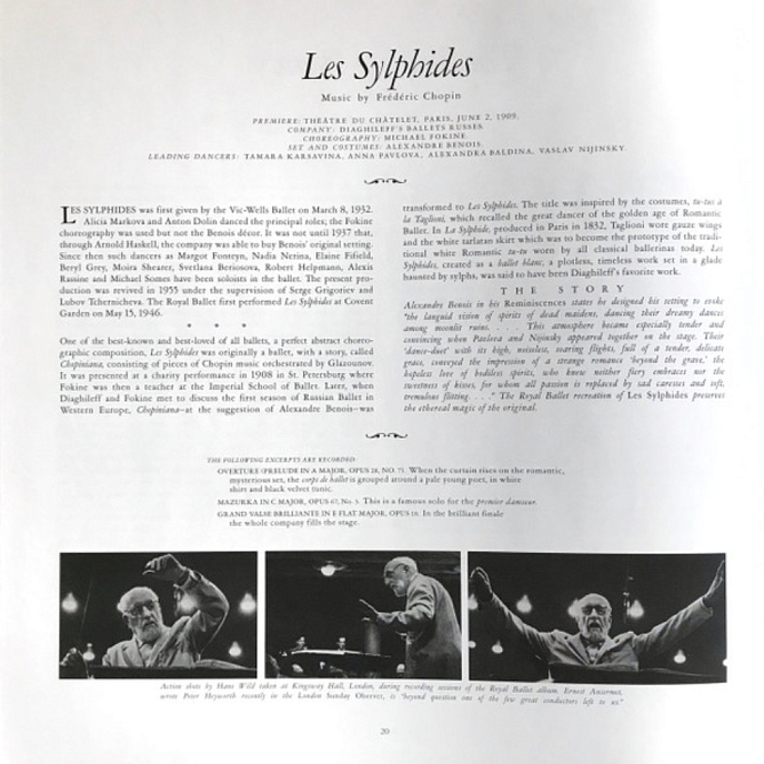 Виниловая пластинка Ernest Ansermet - The Royal Ballet Gala Performances - 2LP - рис.2