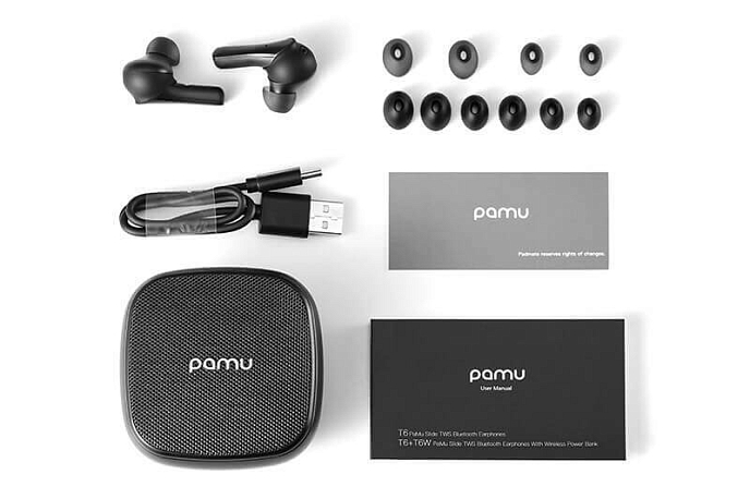 Беспроводные наушники Padmate PaMu Slide T6W white - рис.3