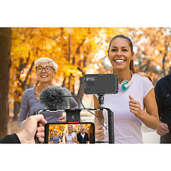 Микрофон-накамерный Synco Vlogger Kit 1 набор для влогеров, микрофон, кабель для телефона/камеры, ветрозащита, шокмаунт (SN 186655)_Уценка