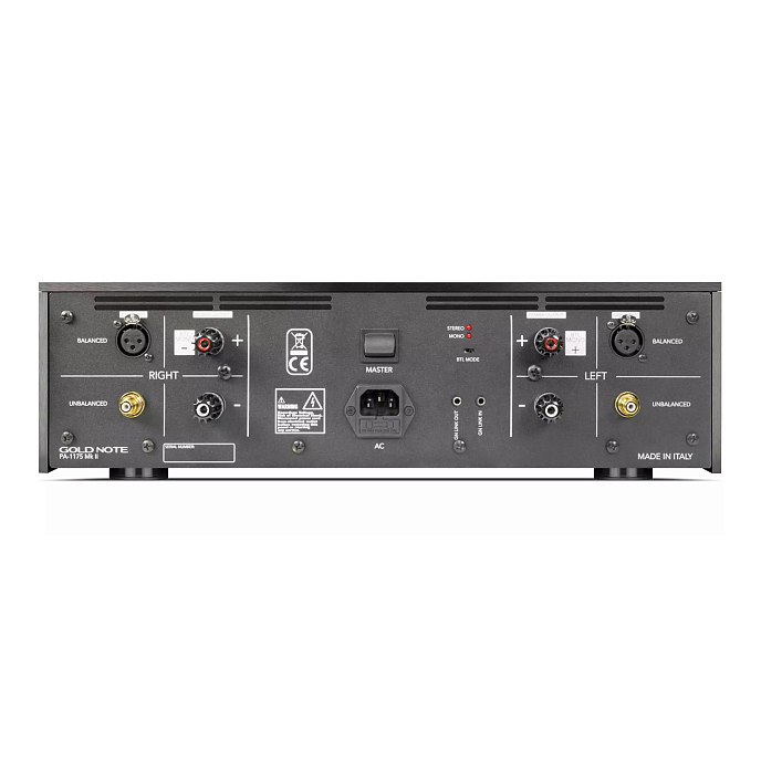 Усилитель мощности Gold Note PA-1175 MK2 Black - рис.1