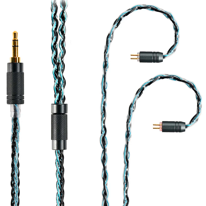 Кабель Celest Lara 2pin 0.78 3.5mm 1.2m - рис.1