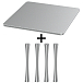 Стойка для Hi-Fi ddHiFi HS250 + SR150 x 4 Anodized Silver/Silver - рис.0 Стойка для Hi-Fi ddHiFi HS250 + SR150 x 4 Anodized Silver/Silver - рис.0