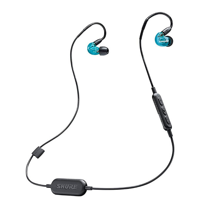 Беспроводные наушники Shure SE215 BT1 Blue - рис.0