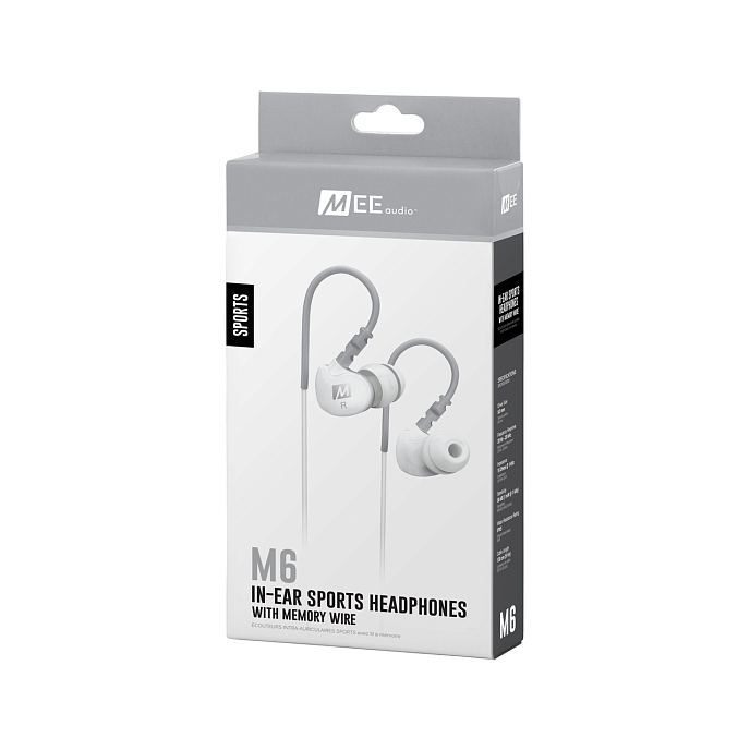Наушники MEE Audio M6 white - рис.4