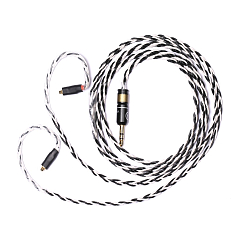 Фото - Labkable Silver Shadow (4 wire) mmcx - Jack 3.5 Кабель Labkable Silver Shadow (4 wire) mmcx - Jack 3.5