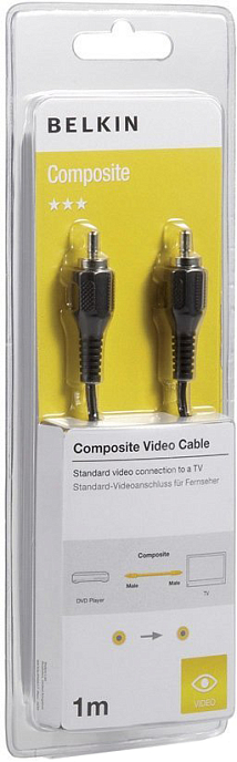 Кабель Belkin Composite Video Cable 1m - рис.2