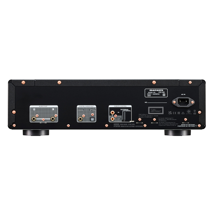 CD проигрыватель Marantz CD 60 Silver Gold - рис.2
