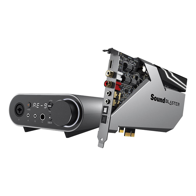 Внутренняя звуковая карта Creative Sound Blaster AE-9 PCI-eX silver PCI-e_OpenBox - рис.0