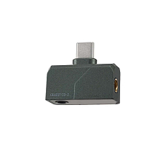 ЦАП Celest CD-2 army green адаптер/цап для наушников usb-c - 3.5mm/4.4mm (SN 100247903)_Уценка