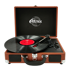 Проигрыватель винила Ritmix LP-160B Brown