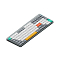 NuPhy AIR96v2 QMK Brown Switch Lunar Gray