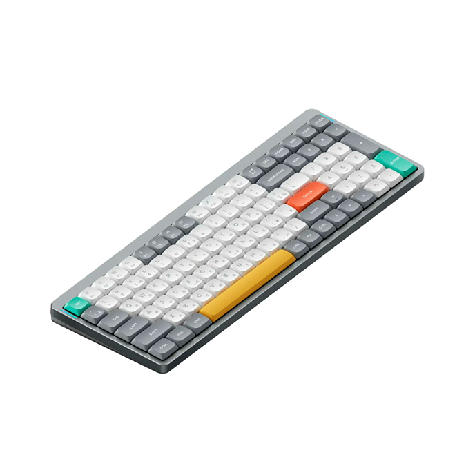 Клавиатура NuPhy AIR96v2 QMK Brown Switch Lunar Gray - рис.0