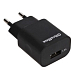 Сетевое зарядное устройство OltraMax charger 1.5A 1xUSB Soft-touch OM-Z-00007 Black - рис.0 Сетевое зарядное устройство OltraMax charger 1.5A 1xUSB Soft-touch OM-Z-00007 Black - рис.0
