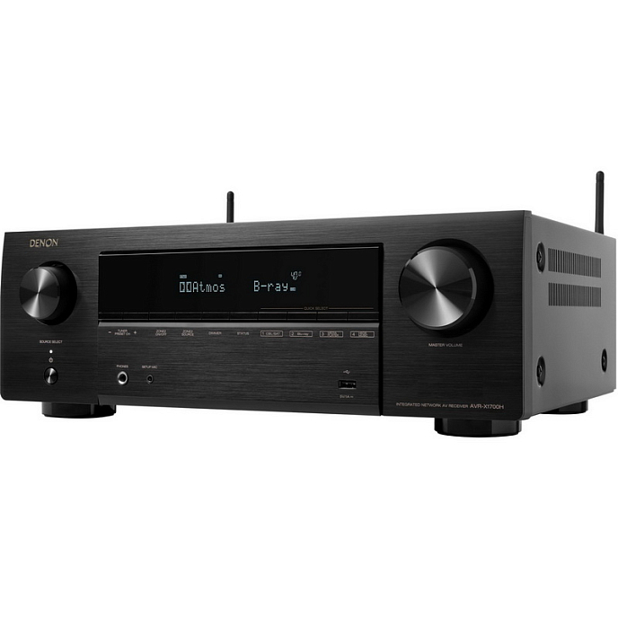 Ресивер Denon AVR-X1700H Black - рис.1