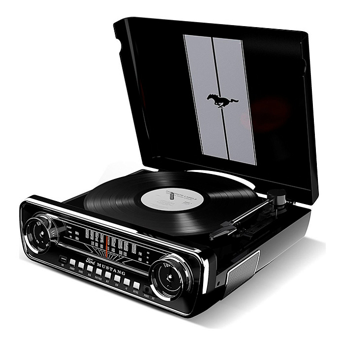 Проигрыватель винила ION MUSTANG LP Black - рис.0