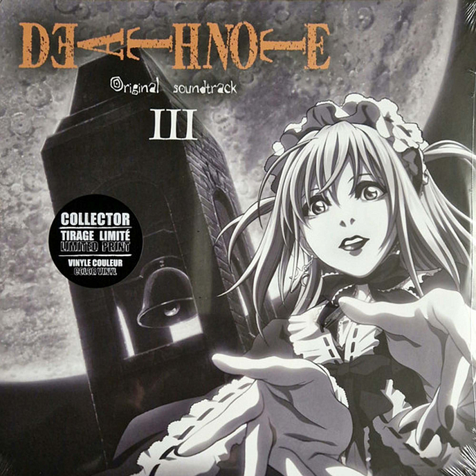 Пластинка Hideki Taniuchi & Yoshihisa Hirano - Death Note Original Soundtrack III - Brown Marbled 2LP - рис.0