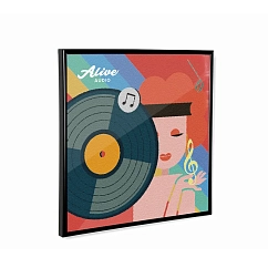 Рамка для пластинок Alive Audio AA-ACC-FRMSQU (33х33см)